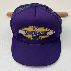 Vintage Minnesota Purple Vikings NFL Cap/Hat